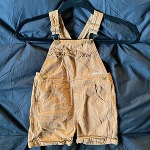 Carhartt Tan Cotton Overalls